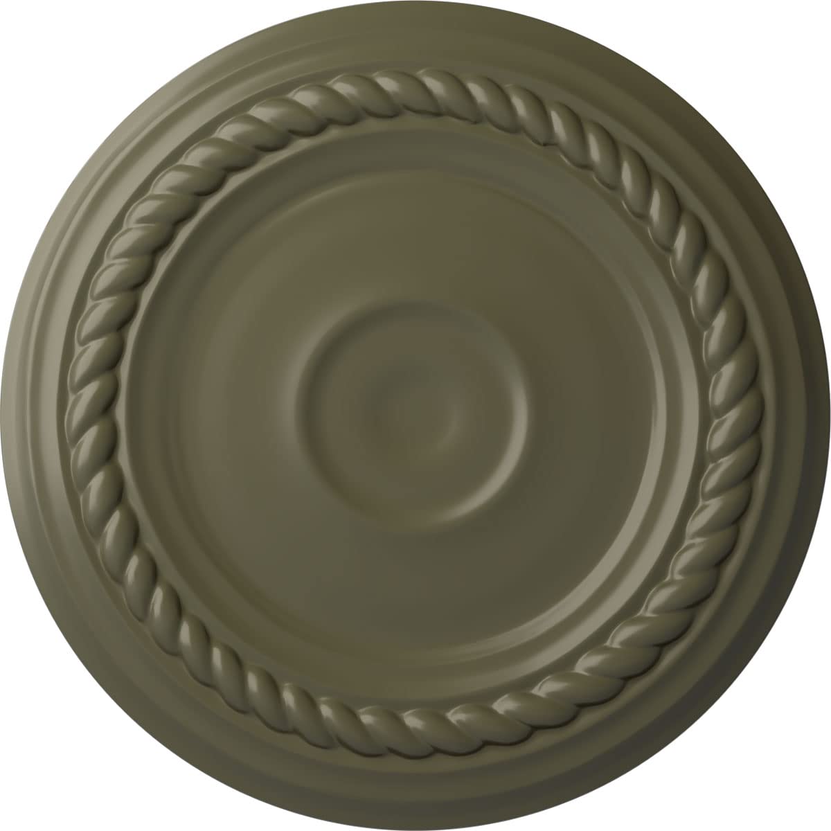 Ekena Millwork Small Alexandria Ceiling Medallion, Na