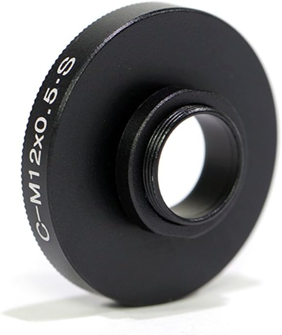 Lens Adapter for CS or C Mount Lens to M12