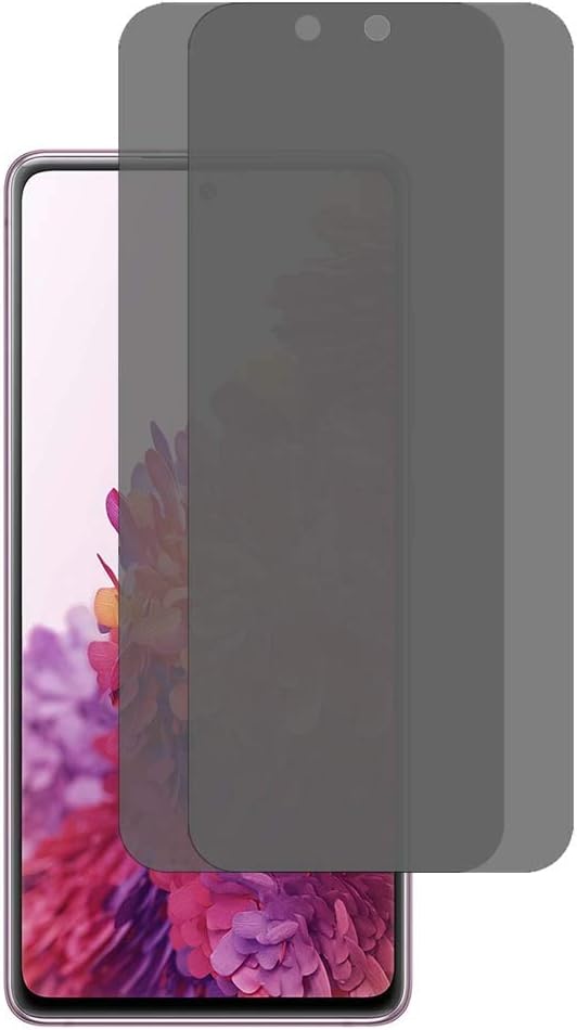 [2 Pack Tempered Glass Front Bubble Free Privacy Anti Spy Screen Protector for Samsung Galaxy S20 Fe 5G]