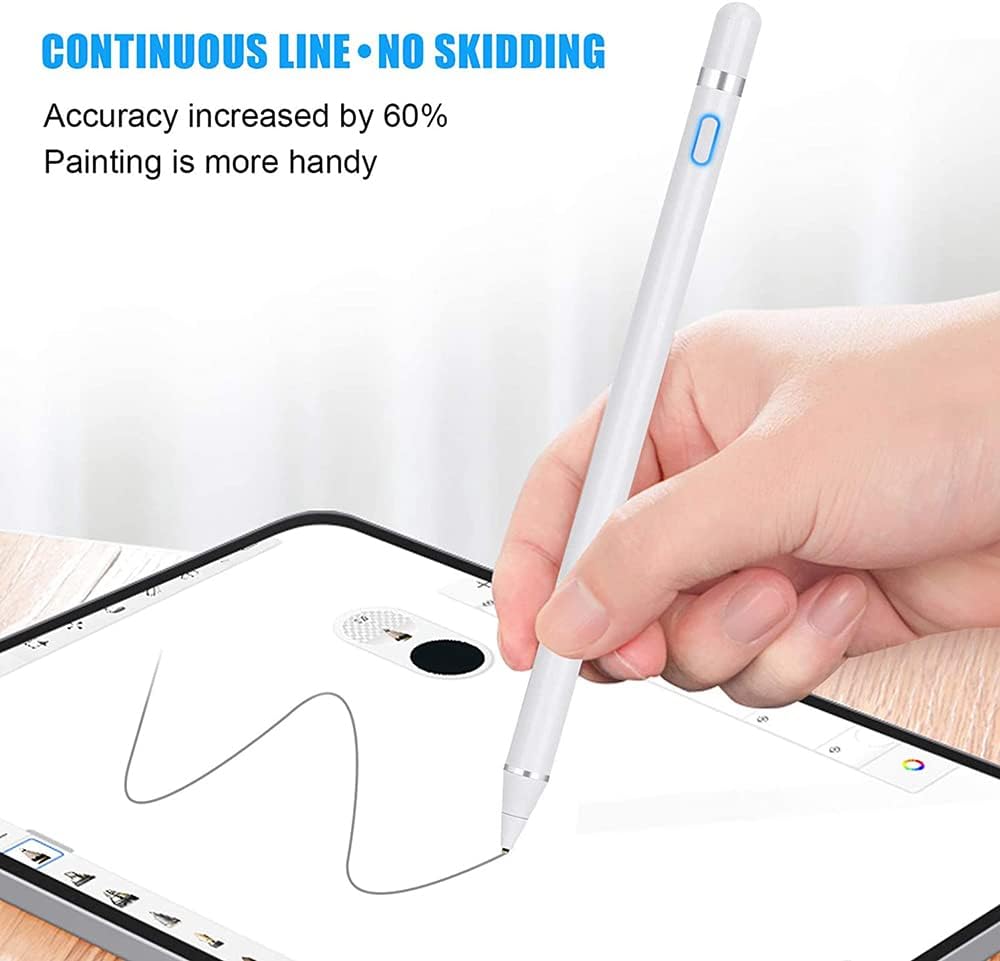 2023 Upgraded Active Stylus Pens for Touch Screens, Compatible for Apple, High Sensitivity Capacitive Pencil for Drawing