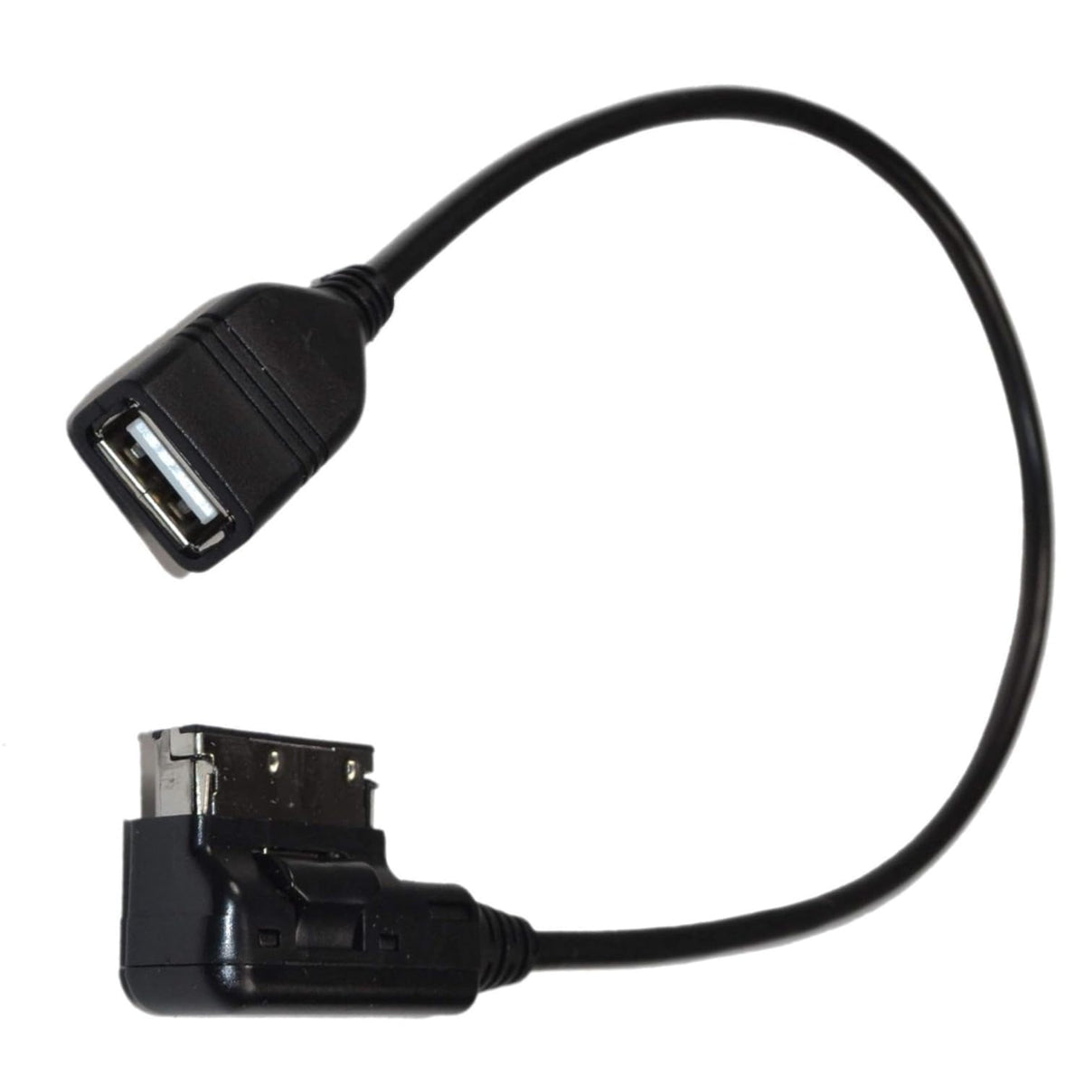 Hqrp Mdi Mmi/Usb Cable Adapter Compatible With Volkswagen Multivan (T5 Gp) 2010+, Passat 2008+, Phaeton (Gp2) 2009+, Polo 6R/6C