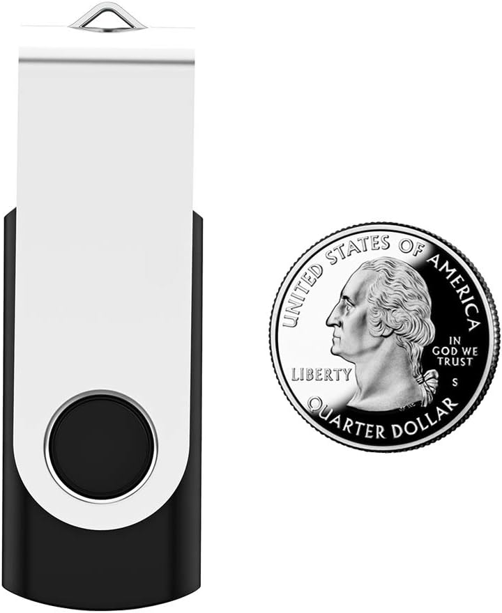 USB Flash Drive 256MB 50 Pack, Bulk USB 2.0 Thumb Drives Swivel Memory Stick Jump Drive Pen Drive,256MB 50 Pieces