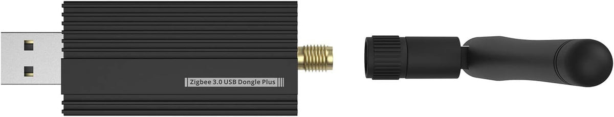 Smilewolf Zigbee 3.0 USB Dongle Plus Gateway, Wireless Adapter with Antenna for Home Assistant, Open HAB, etc.