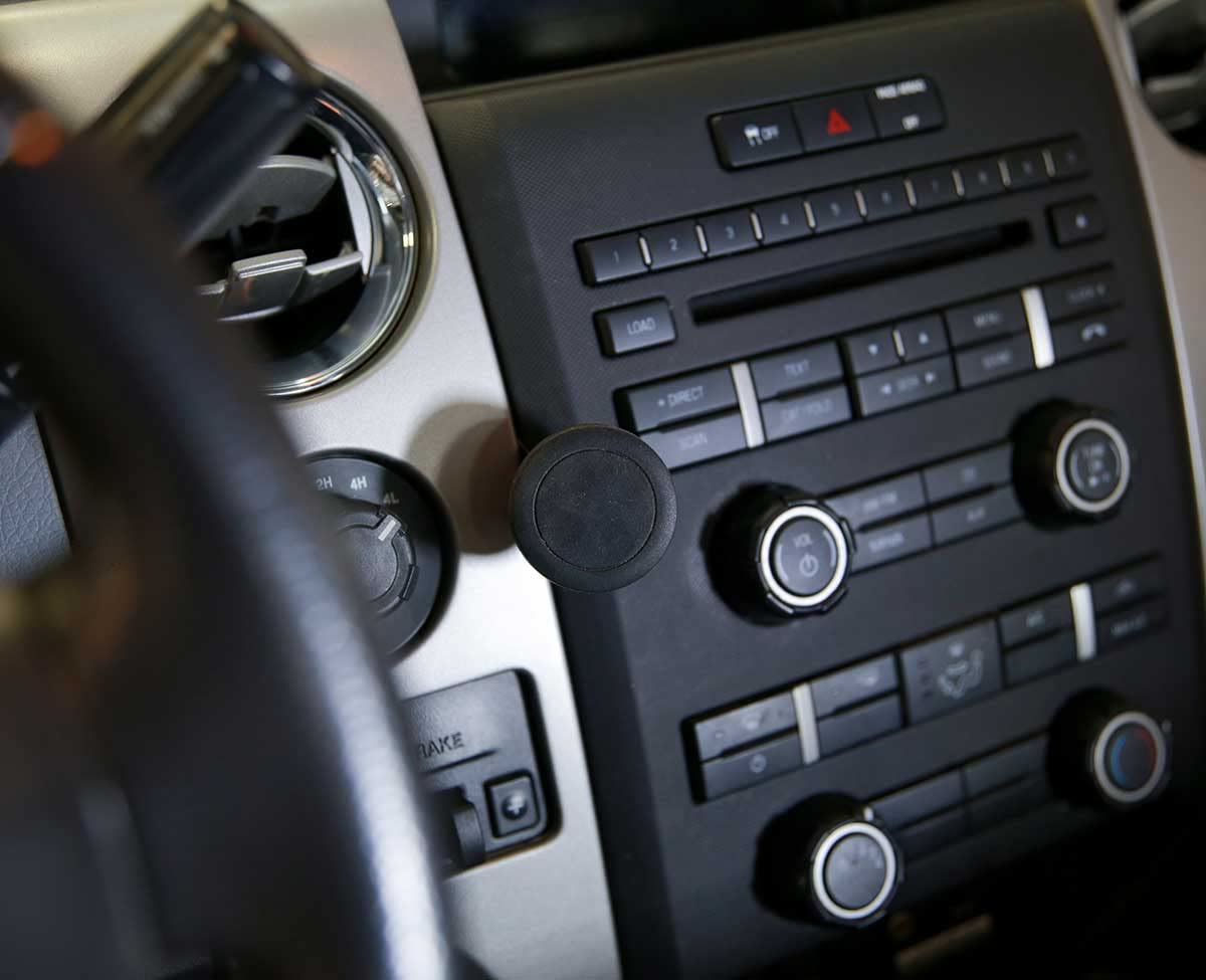 Course Motorsports Direct Fit Phone Mount - Ford F150 (2009-2012) Compatible with All Phones - Magsafe Compatible Magnetic