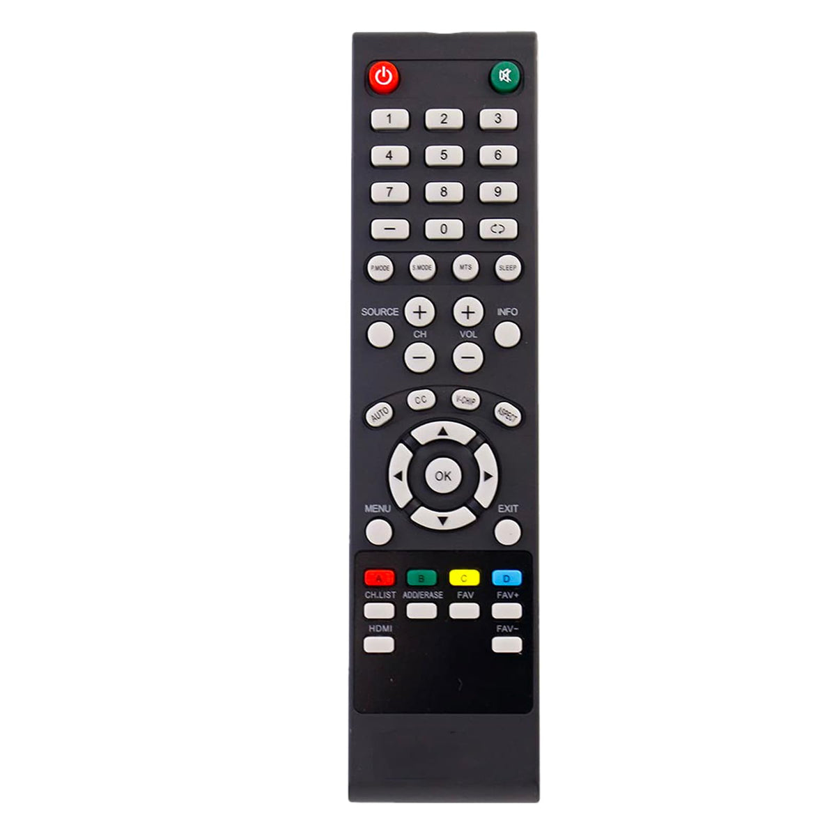 NEW SEIKI TV Remote for Almost all Seiki brand TV, Such as SC151FS SC241FS LC24G82 LC22G82 SC221FS SC261FS SC262FS SC32HT04 SC371TS SC391TS LC-40G81