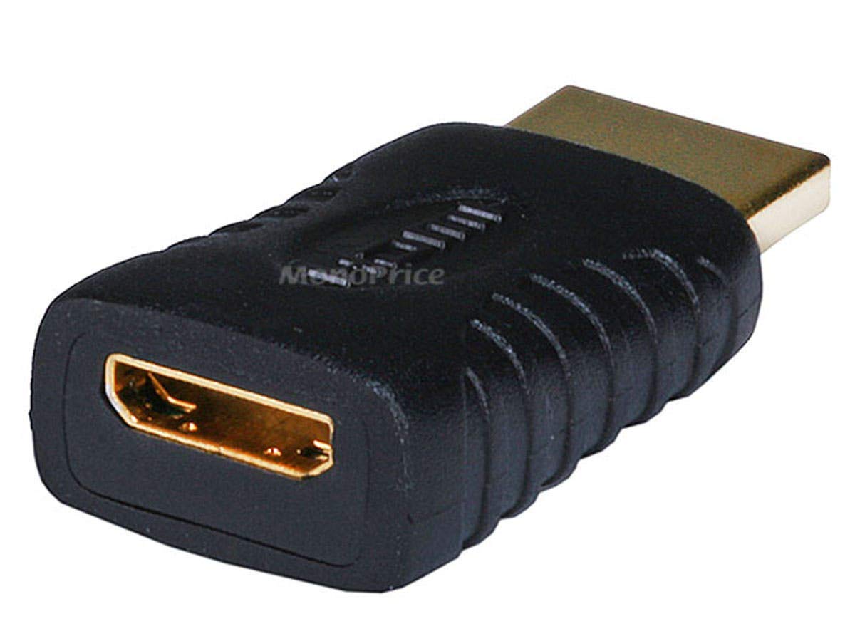 Monoprice HDMI Connector Male to HDMI Mini Connector Female Adapter