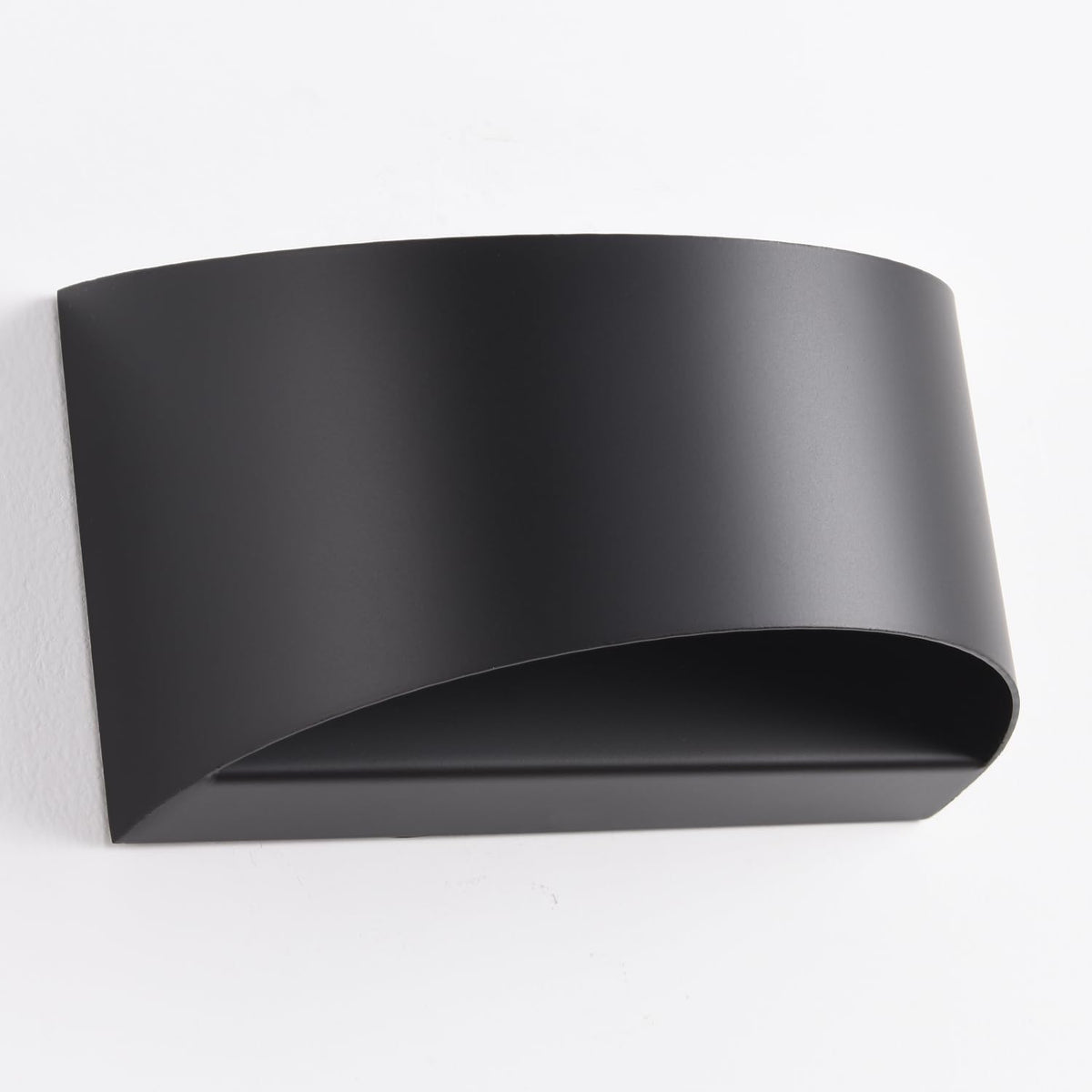 SHIWEIDA Black Modern LED Wall Sconces,Hardwired Wall Sconces with 3 Color Dimmable Indoor Up and Down Wall Mount Light Hardwired Indoor Wall