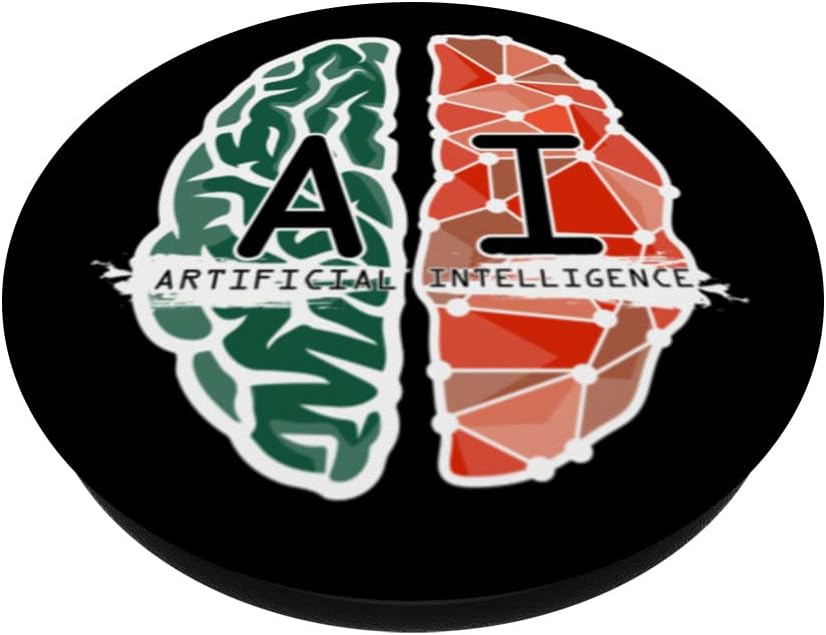Artificial Intelligence Brain Design AI Robots Robotics Swappable PopGrip by PopSockets