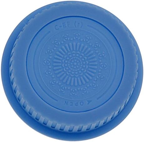 Fotodiox Designer Lens Rear Cap for Canon EOS EF and EF-S Lenses (Blue)