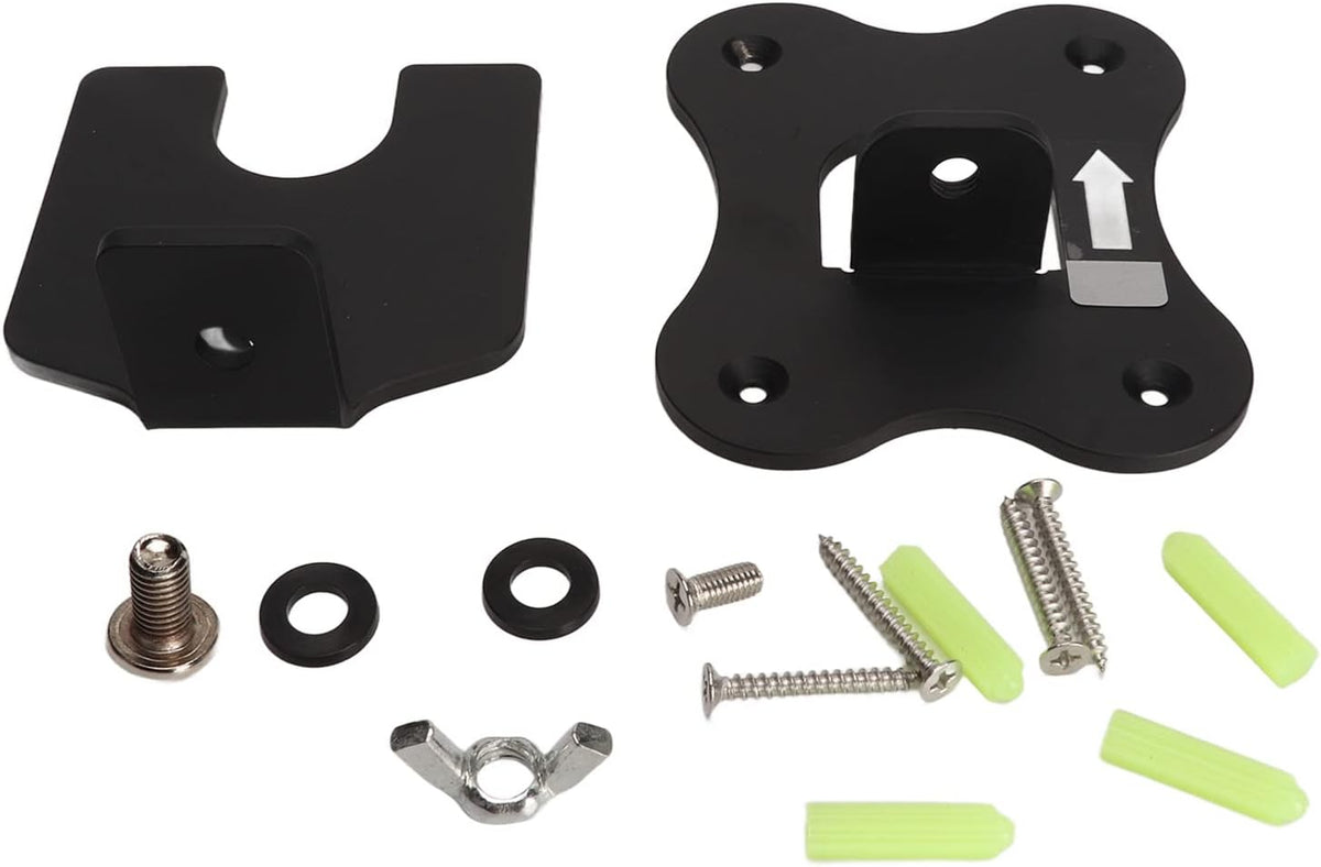 FOTABPYTI Wireless Speaker Wall Mount Bracket - Sturdy 3mm Thick Metal with Screws for Great Space Efficiency