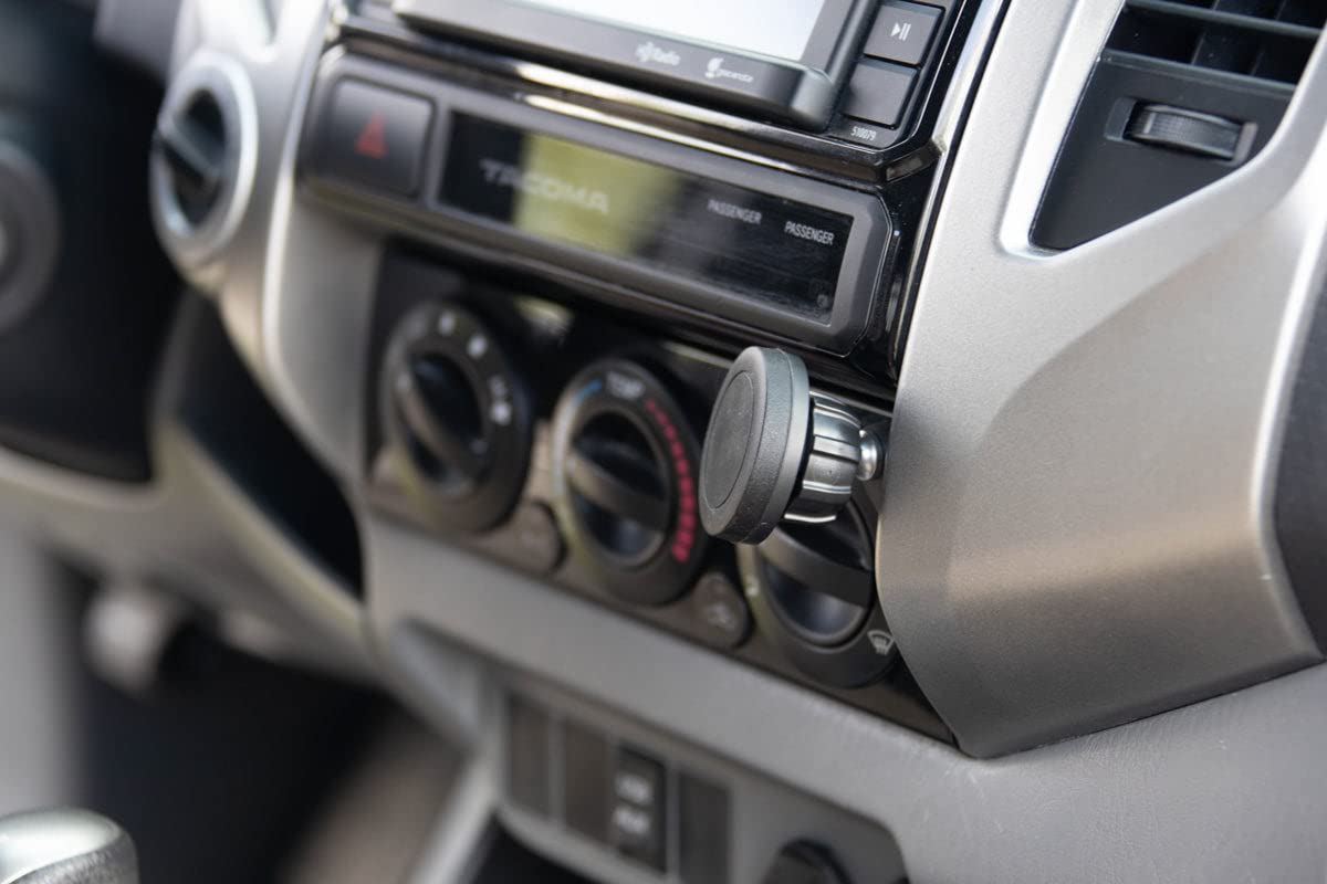 Course Motorsports Direct Fit Phone Mount - Toyota Tacoma (2005-2015) Compatible with All Phones - Manual Cradle