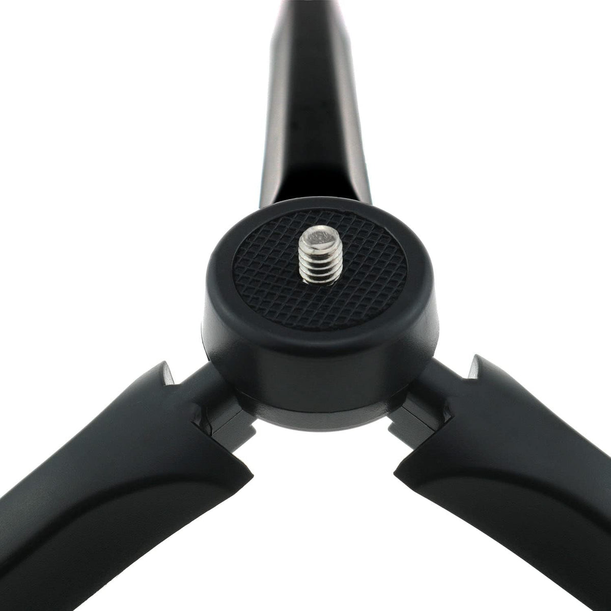 Metal Mini Tripod, Mini Desktop Tripod Selfie Stick, Camera Live Stand with Added Weight Design for Stability