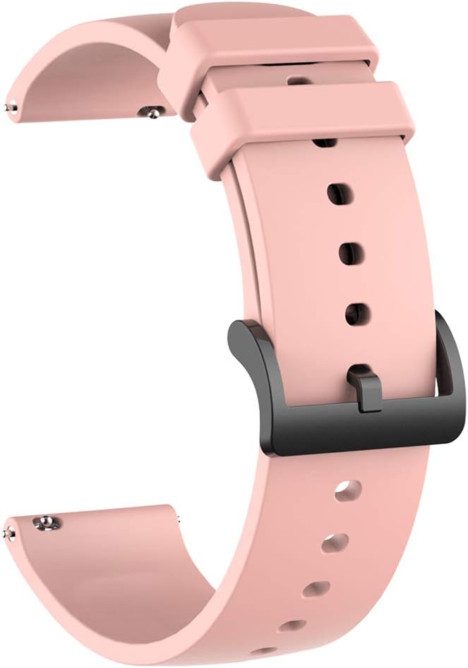 Bands Compatible with Rinsmola Replacement Wristbands, Colourful Silicone Bracelet Quick Release Strap for Smartwatch