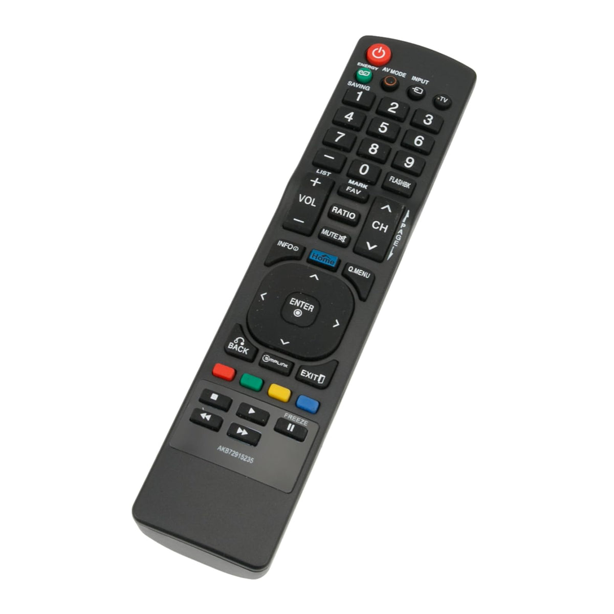 AKB72915235 Replace Remote Control fit for LG Plasma TV 42PT200 42PT250U 42PT330 42PT350 50PV430 50PV450 50PV450C 50PV550U 60PV250 60PV450 42PJ340