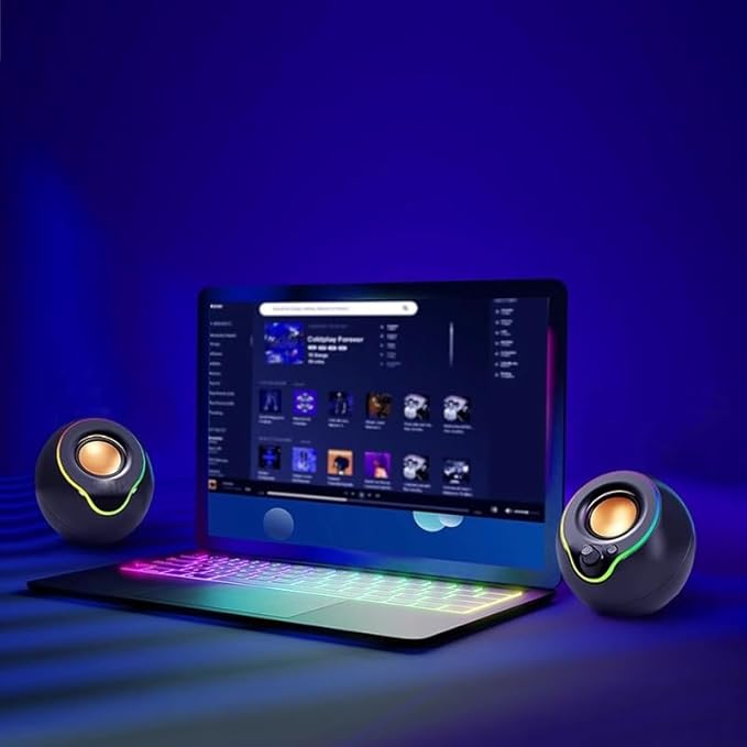 Computer Audio Desktop Home Desktop Heavy Bass Wired Small Speaker Laptop Speaker