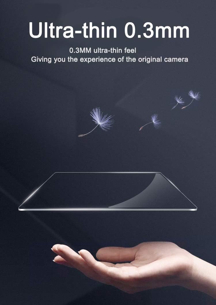 TG6 Screen Protector for Olympus Tough TG-6 TG-5 Camera, 9H Tempered Glass, Anti-Scratch (3 Pack)