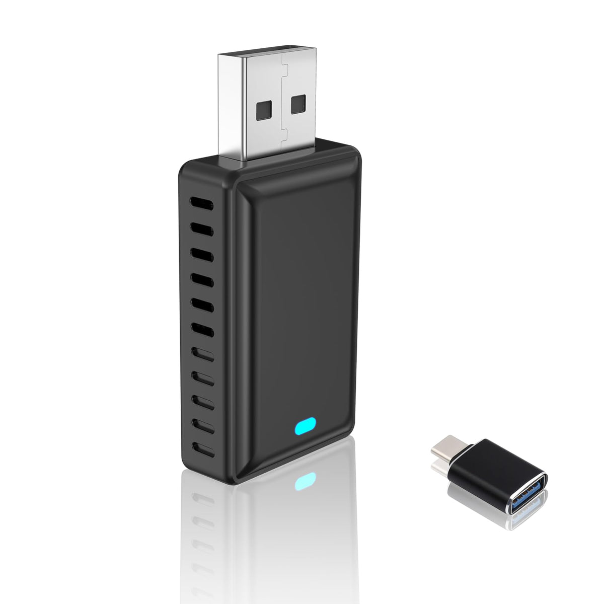 CarProKit Wireless CarPlay Android Auto Adapter USB Dongle for Apple iPhone Android Phone, Convert Original Wired to Wireless Connection, Plug & Play