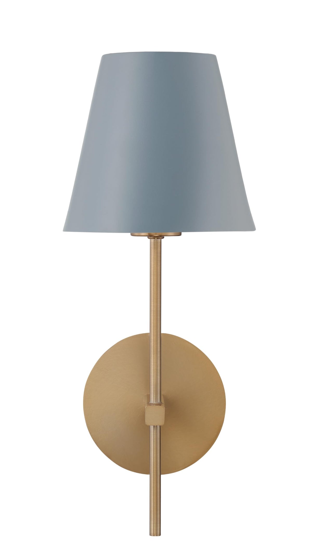 Crystorama Xavier 6'' Vibrant Gold + Blue Sconce