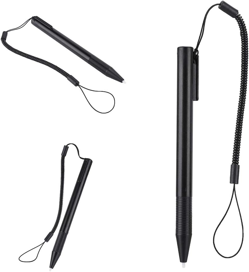 Anti-scratch Stylus Pen for Resistive Touch Screens, Spring Rope for POS PDA Navigator