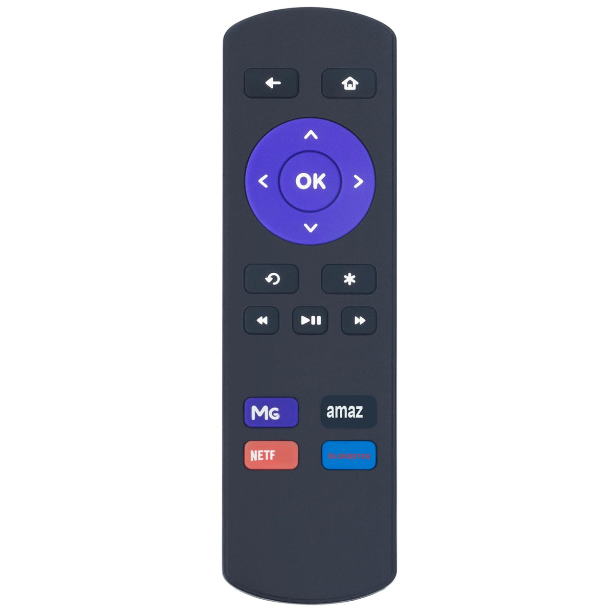 Replacement IR Remote Control fit for Roku 1 2 3 4 LT HD XD XS Player 2700R 3900RW 3700RW 2500R 4620XB 2710R 3930XB 2400EU 4620RW 3710XB 3900R 2400R