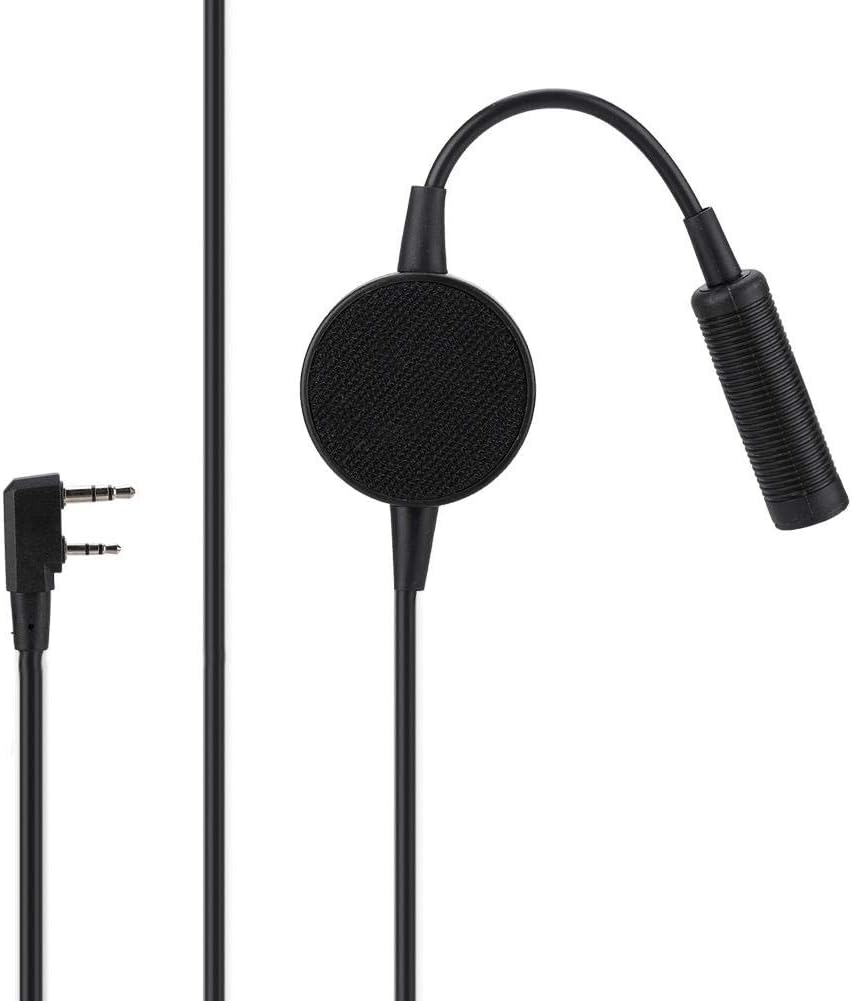 TCI PTT for Radio Walkie Talkie Headset, K Head Push to Talk PTT, TCI Round Waterproof PTT for Two Way Radio