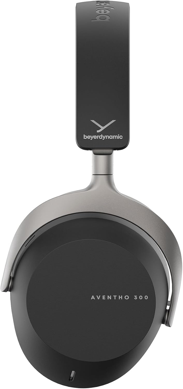 beyerdynamic AVENTHO 300 Wireless Over-Ear Headphones with ANC, Dolby Atmos and Head Tracking (Black)