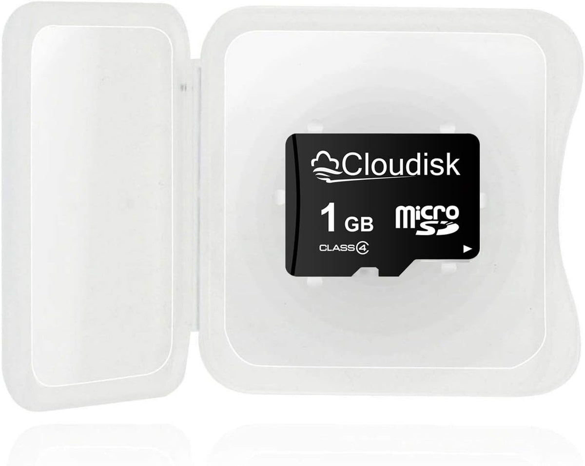 Flash Memory Card Pack of 2 Micro SD Card 1GB C4 with SD Adapter (1 GB)