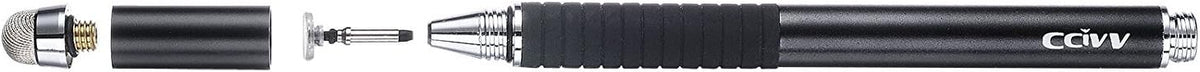 Replacement Tips for CCIVV 2 in 1 Fiber & Disc-Tip Stylus Pen (Disc Tip 8 Packs)