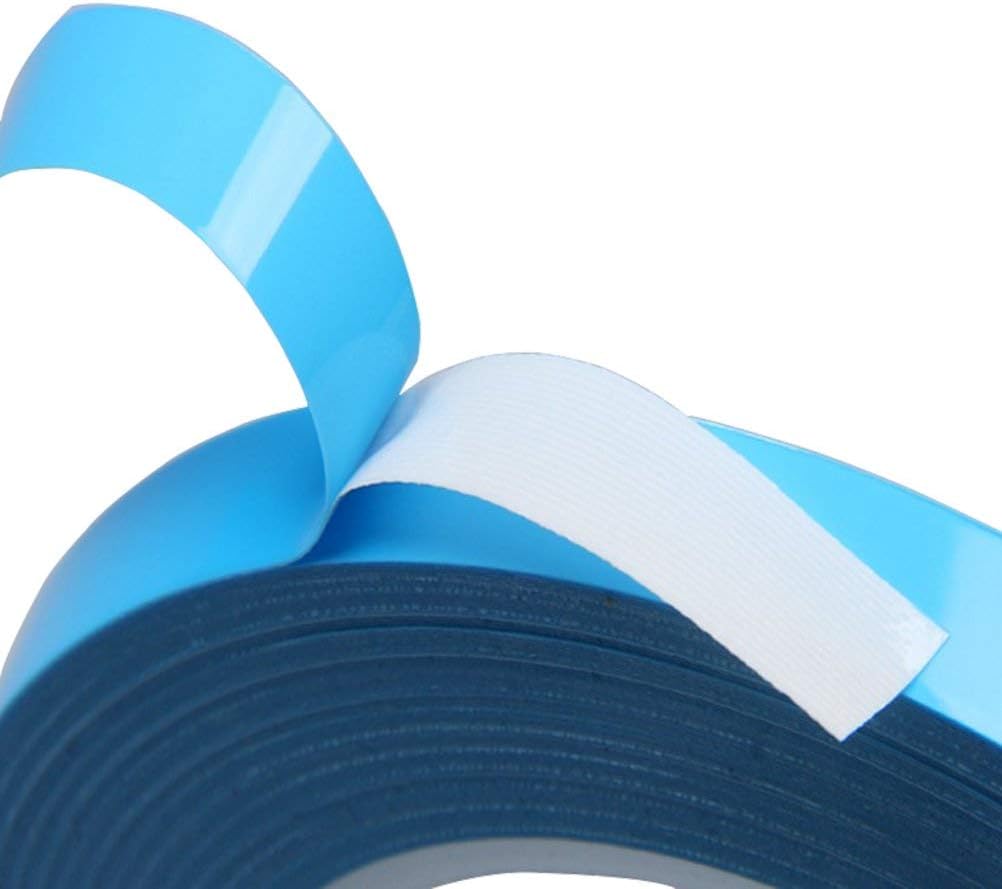 Thermal Adhesive Tape, 25m x 30mm x 0.20mm Double Side Thermal Tapes for Cooling Heatsink Pad Applications