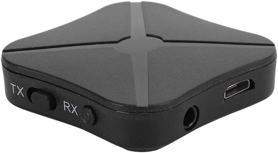 Dpofirs 2 in 1 Bluetooth 5.0 Audio Adapter, Multifunctional Music Receiver Transmitter for Computer and Headphones