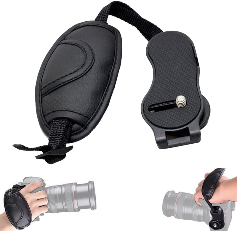Generic Walway Camera Hand Strap - Secure Grip, Padded Wrist Strap for Nikon, Canon, Sony, DSLR and Mirrorless Cameras