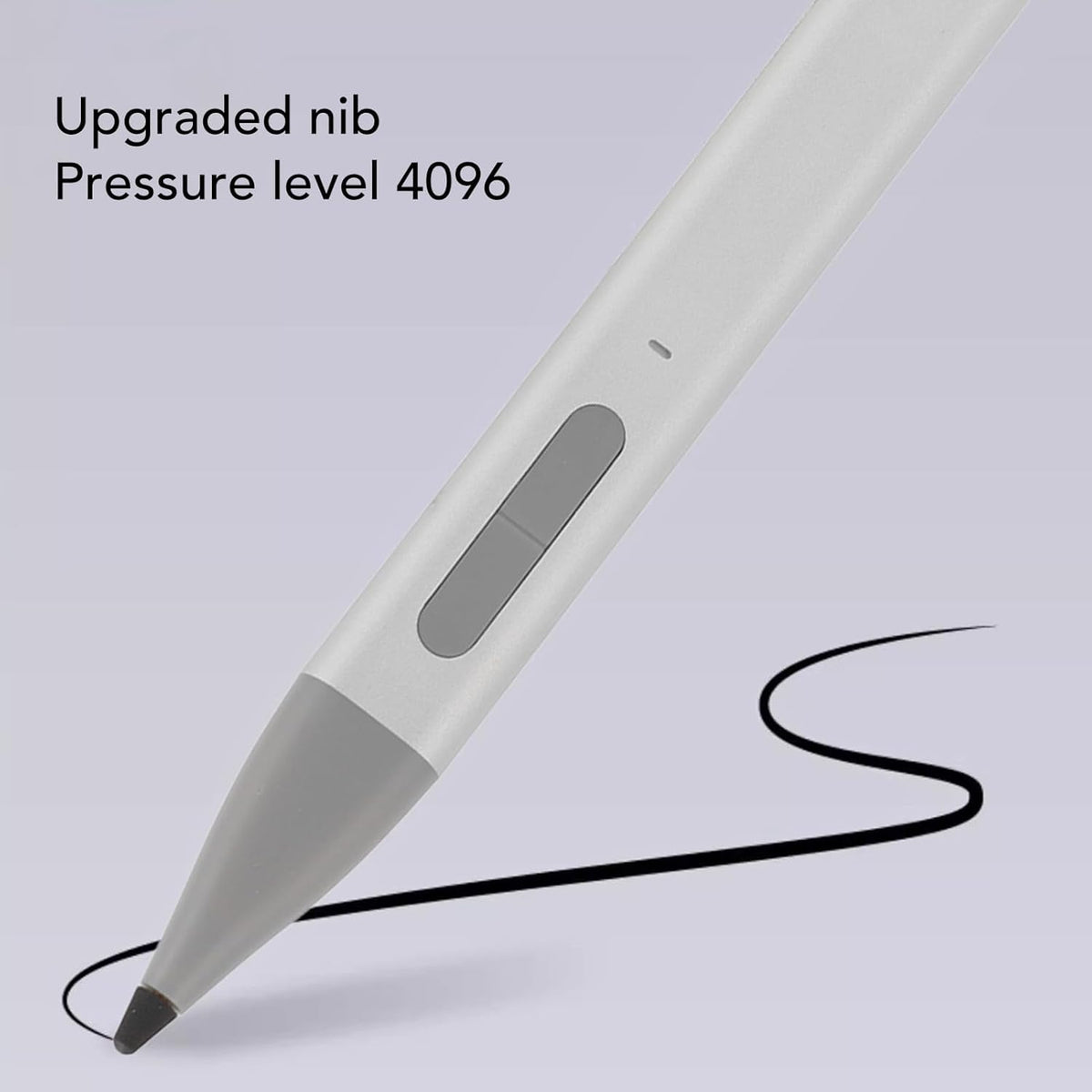 Stylists Pens for Touchscreen - Low Latency, for Note Taking, Drawing, and Signing Documents, Silver