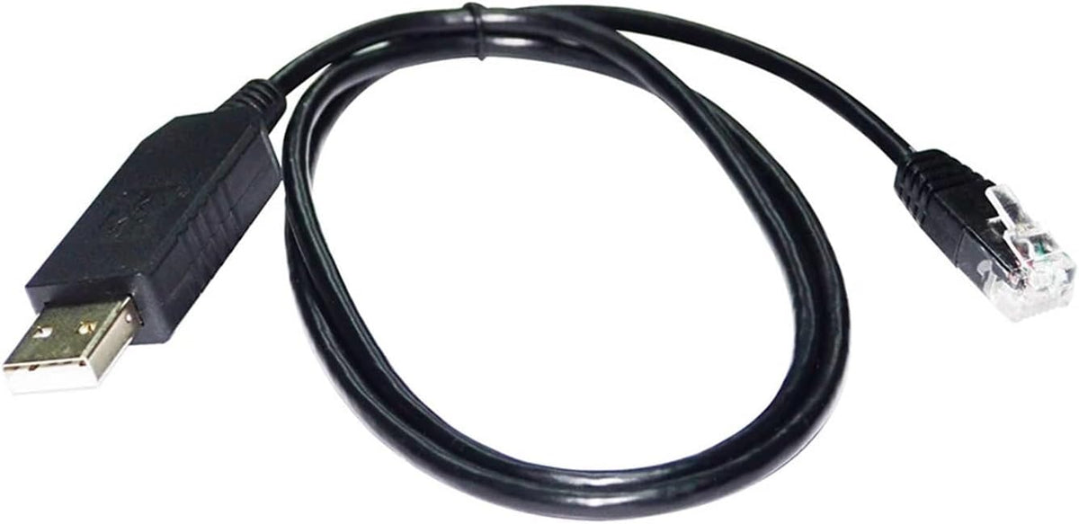 HGTTREA RS232 RJ11 RJ12 6P4C Communication 5I 8I 9I 11I, Cable(3.6M) USB to Adapter Controller Cable Fit Compatible PC