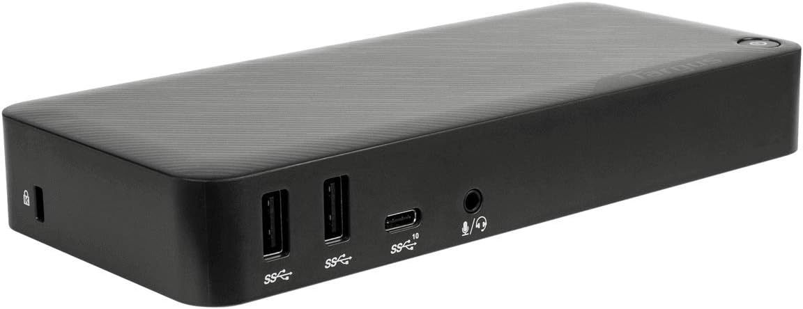 Targus DOCK430 USB-C Multi-Function DisplayPort Alt Mode Video Docking Station with 85W Power - Broad Compatibility with a Range of Hosts, Devices, Peripherals, Laptops, and Operating Systems