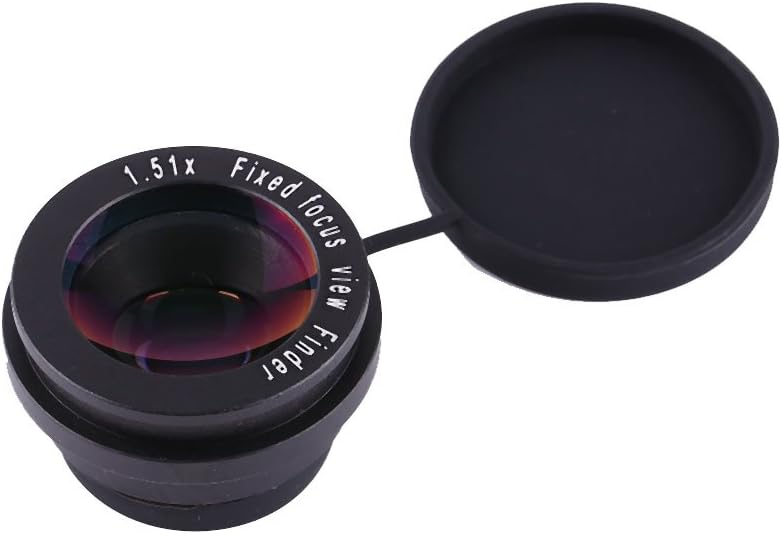 1.5X 1.5X Acouto Zoom Viewfinder Eyepiece Magnifier for DSLR Camera Fixed Focus Viewfinder Eyepiece Magnifier Eyecup