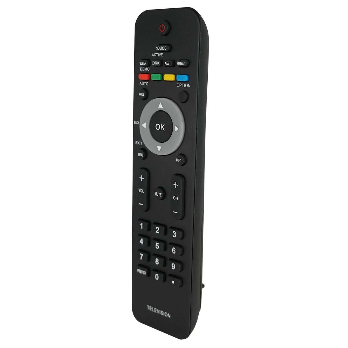 Replacement Remote Control for Philips TV 46PFL3706/F7 47PFL5603D/27 47PFL5603D/F7 52PFL5704D 52PFL5704D/F7