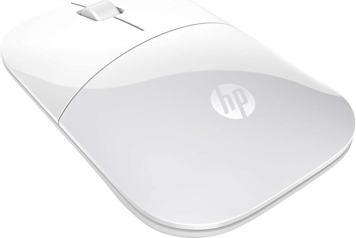 HP Z3700 2.4 1200 16 Wireless Mouse, White, Slim, Multi-OS & Device Compatibility, GHZ Connectivity, Multi-Surface