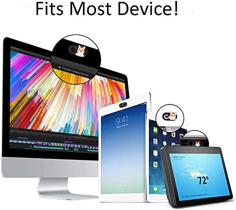 IMNEXT2U 3 Pack Laptop Camera Cover Slide Ultra Thin Slide Computer Webcam Covers for Echo Show, iPad, Tablet