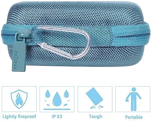 co2CREA Hard Case for Anker 621 Nano Power Bank 5,000mAh 12W Portable Charger, Blue Case