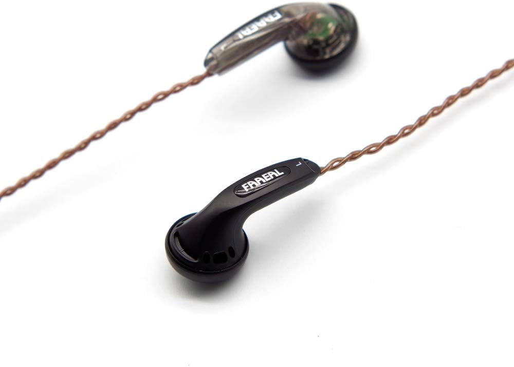 FAAEAL Headphones Iris 2.0 Without Mic Version, Wired Earphones with 3.5mm Plug, Durable Wired Ear Buds with Dynamic