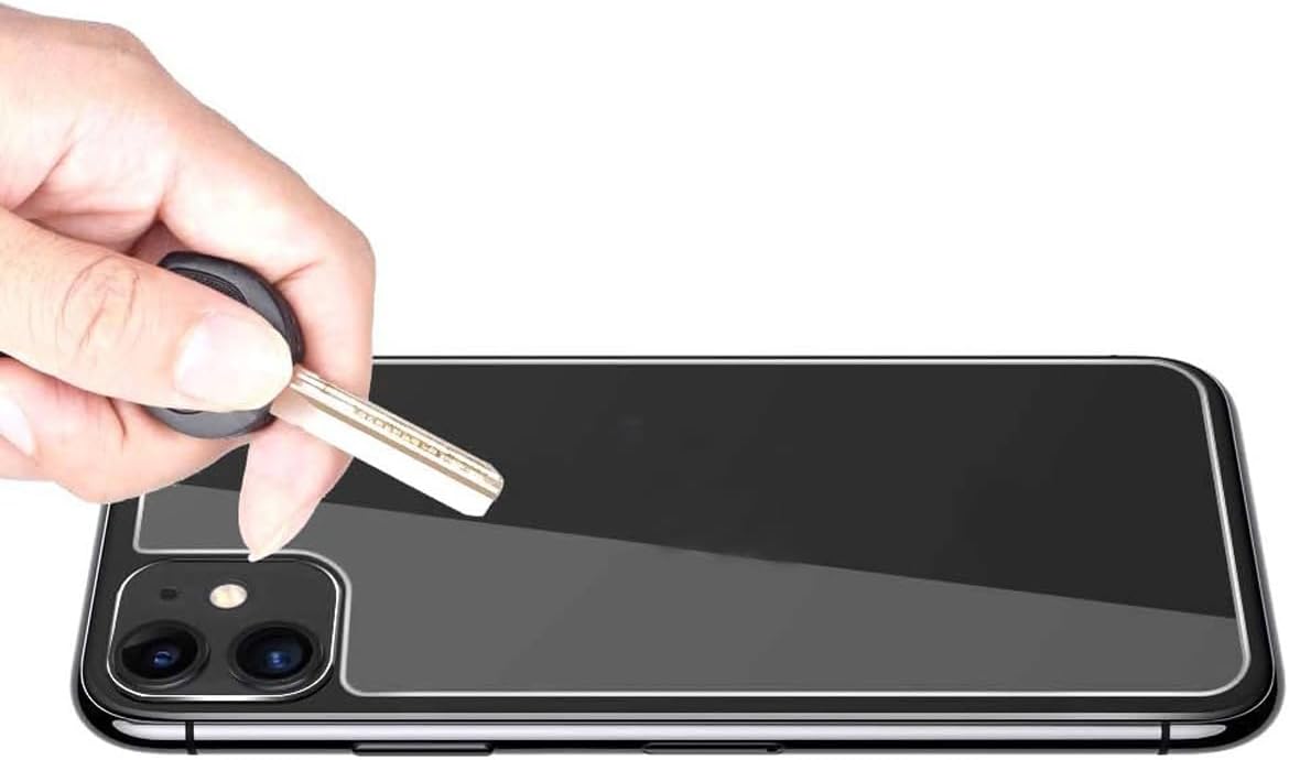 Back Screen Protector for iPhone 11 Pro - [2-Pack] Tempered Glass, No-Bubble, Case Friendly, 5.8"