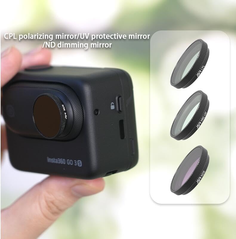 Filter/Lens Filter Set for Insta360 GO 3S, Waterproof Stain-proof (CPL)