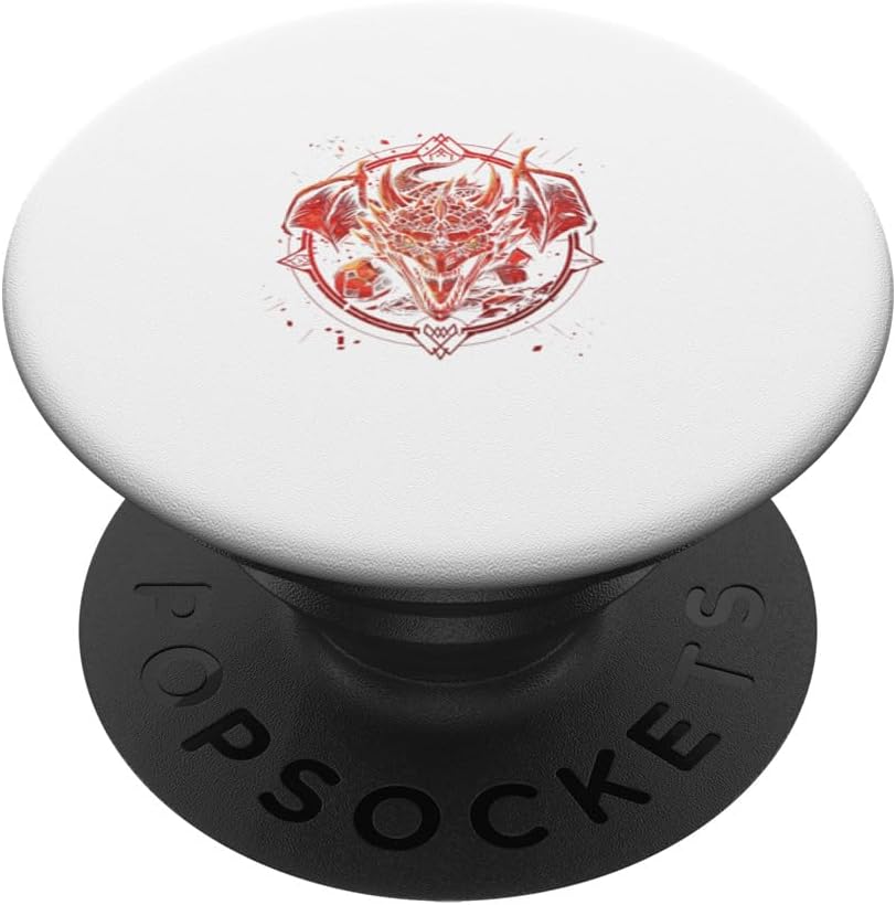 PopSockets Standard PopGrip for RPG Fantasy Role Playing Game, Roll for Initiative