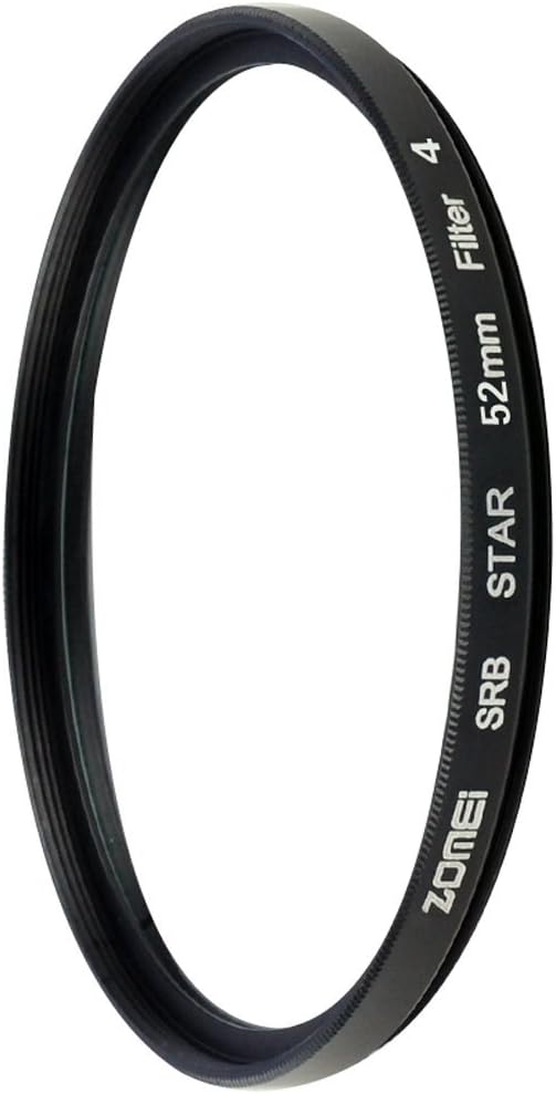 ZOMEI 55mm Star-Effect Cross Starburst Twinkle Lens + 4, 6, 8 Points Star Filter Set for Canon Nikon