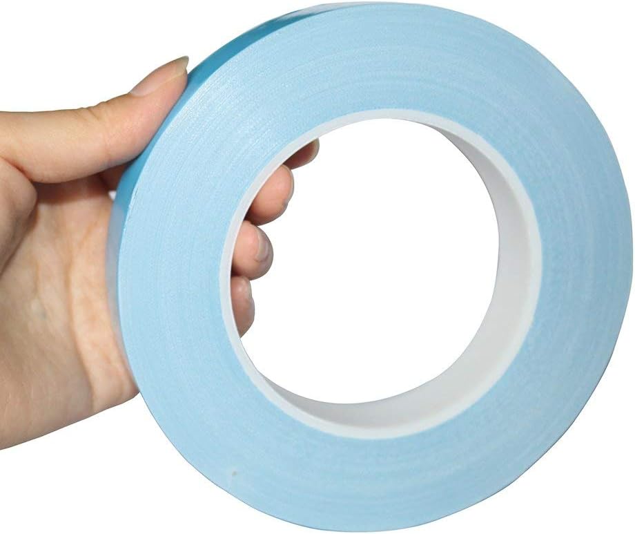 Thermal Adhesive Tape, 25m x 30mm x 0.20mm Double Side Thermal Tapes for Cooling Heatsink Pad Applications