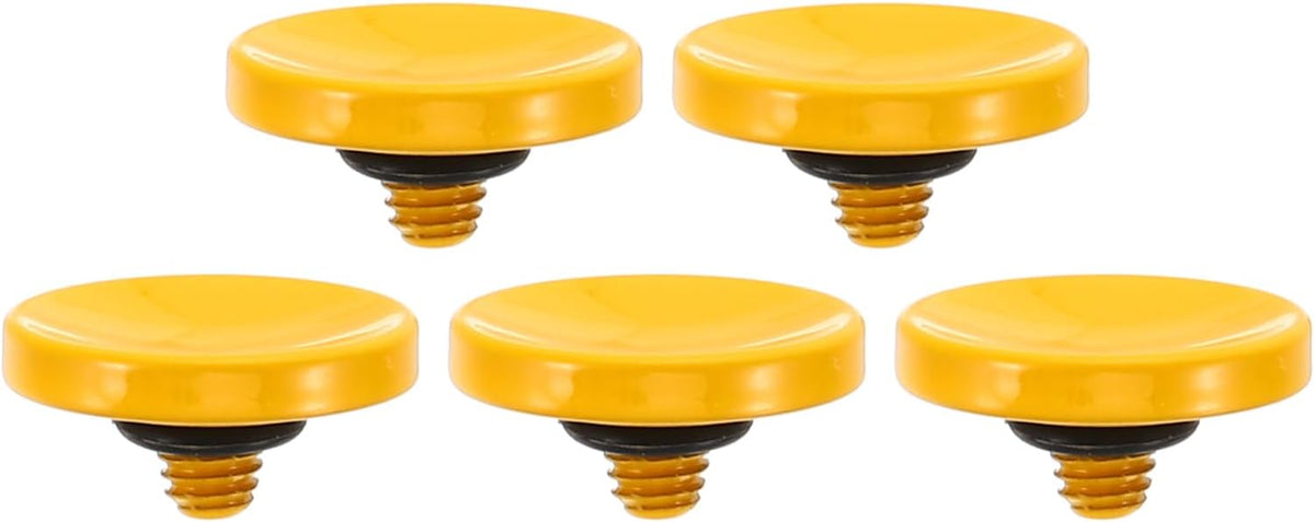 5 Pack PATIKIL Camera Shutter Button, Soft Shutter Release Button Pure Copper Camera Button Concave Suitable for Nikon