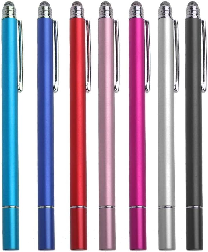 BoxWave DualTip Stylus Pen for Acer Chromebook Spin 311 (CP311-2H) - Capacitive Stylus with Fiber Tip Disc Tip -