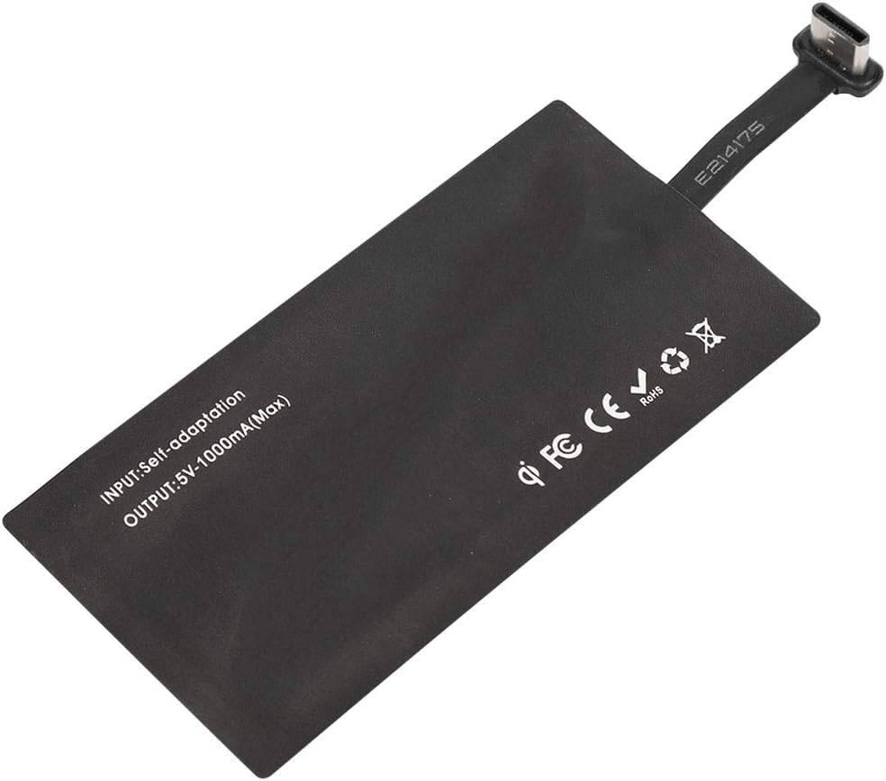 USB C Receiver Adapter, Charging Receiver for Type C Smartphone Cell Phone