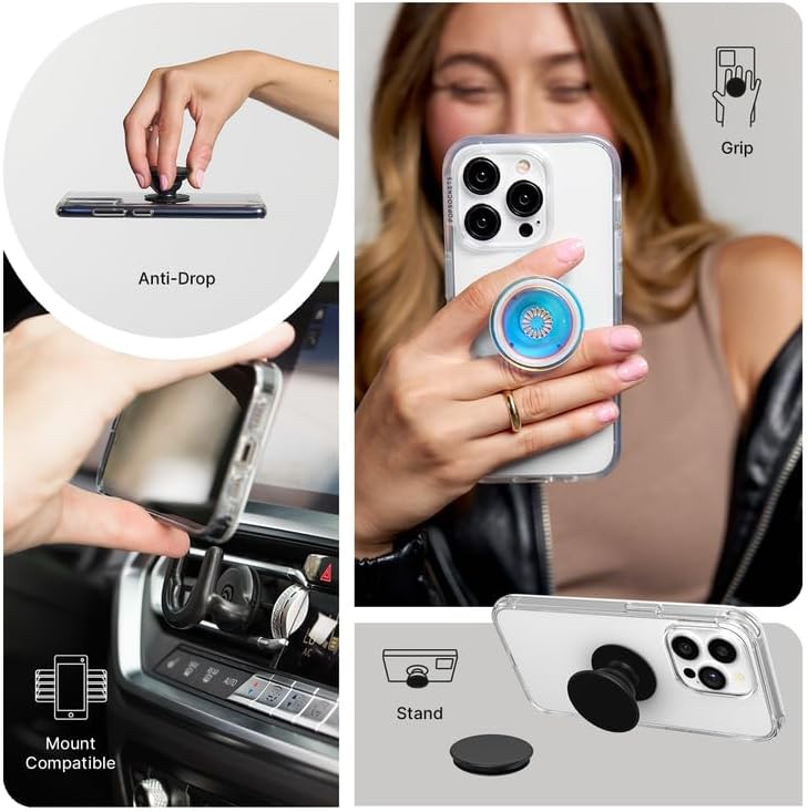PopSockets Phone Grip with Expanding Kickstand, Adhesive Grip - Terrazo Party