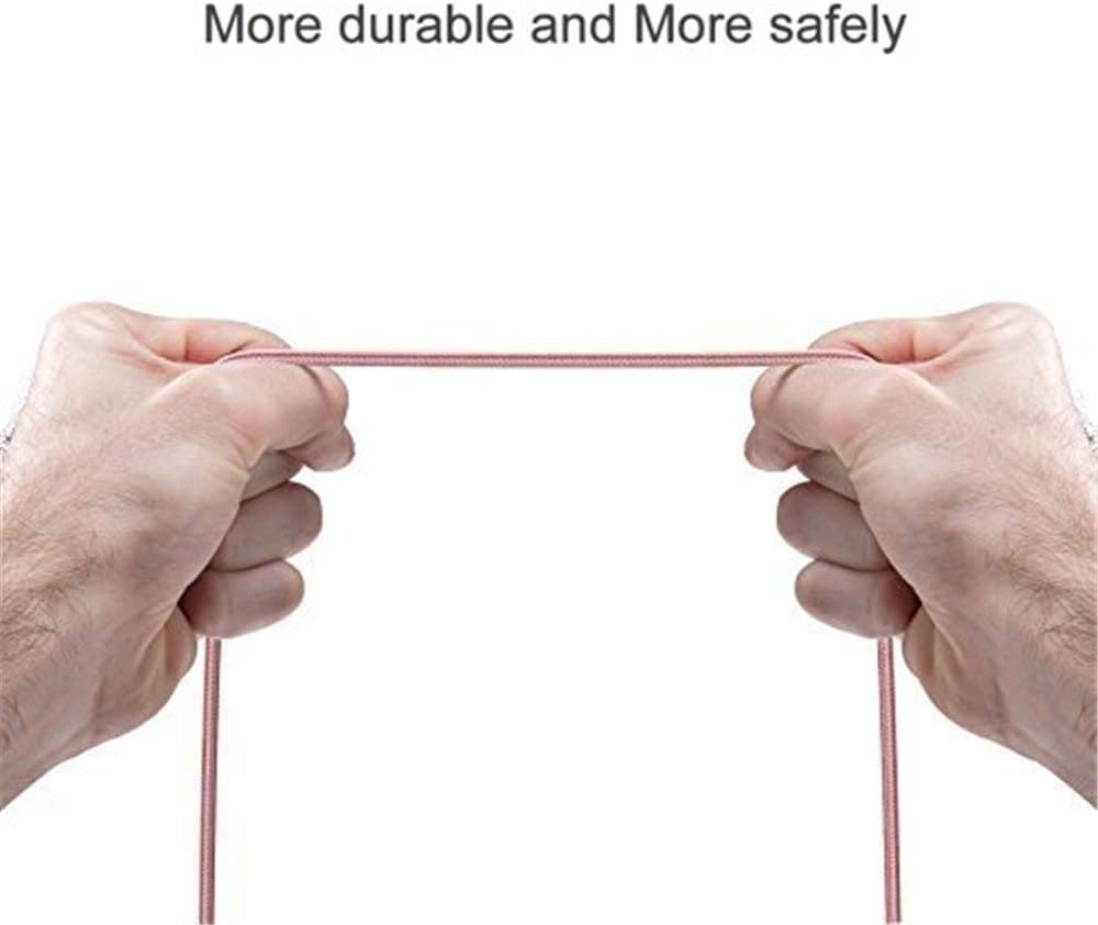 Micro USB Cable Android [2-Pack 10FT], High Speed 2.0 Charger Nylon Braided Cord for Samsung Galaxy, LG, HTC,